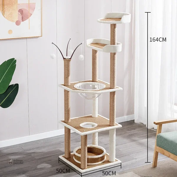 Accessoire pour chats au design luxueux