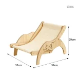 Transat design pour chats, style RelaxPaws